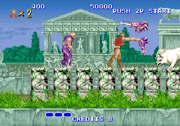 Altered Beast (Version 2) screen shot game playing